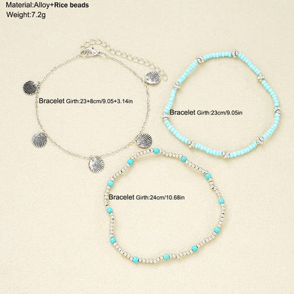 PerlaZ set enkelbandjes beachy