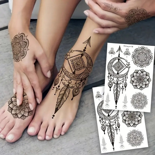 PerlaZ Tattoostickers Mandala