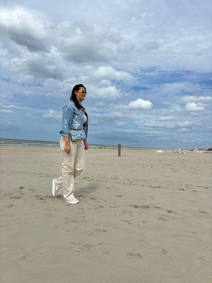 NIEUW BINNEN  PerlaZ schoudertas denim